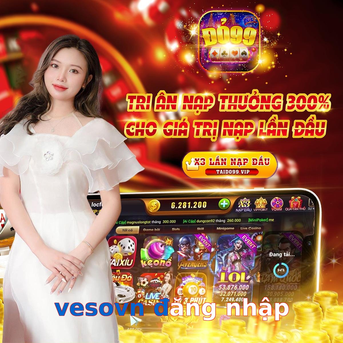 vesovn đăng nhập