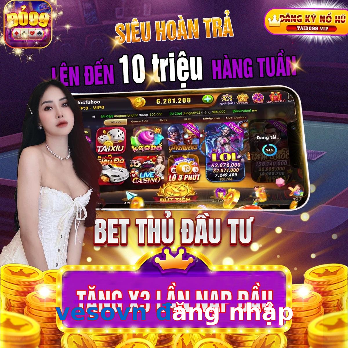 vesovn đăng nhập